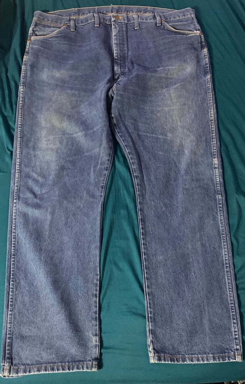 Wrangler 13MWZPW Cowboy Cut Original Fit Mens Prewashed Blue Jeans 46x32
